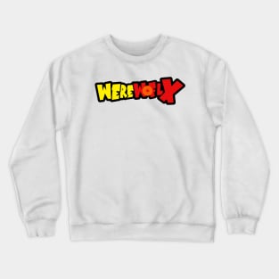 WEREWOLF DRAGONBALL STYLE DESIGN Crewneck Sweatshirt